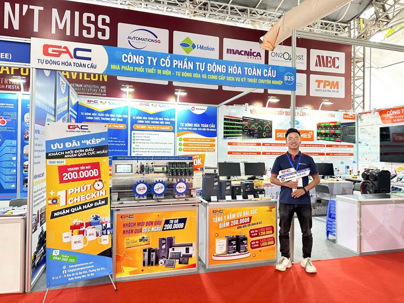 Những hình ảnh tại triển Lãm Công Nghiệp & Sản Xuất Việt Nam – VIMF 2023 của Tự Động Hóa Toàn Cầu