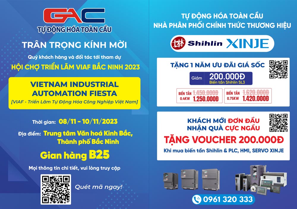 Thư mời tham gia triển lãm VIMF 2023 cùng Tự Động Hóa Toàn Cầu