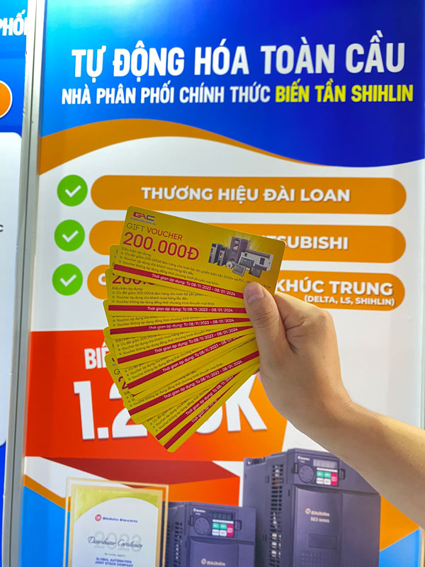 Voucher tiền mặt 200.000đ cùng nhiều ưu đãi hấp dẫn