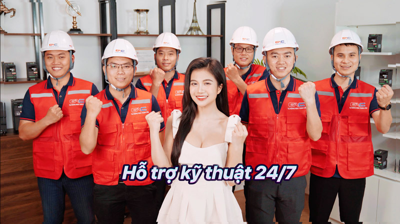 Với đội kỹ sư giỏi, chúng tôi luôn sẵn sàng hỗ trợ kỹ thuật 24/7 cho quý khách hàng và đối tác