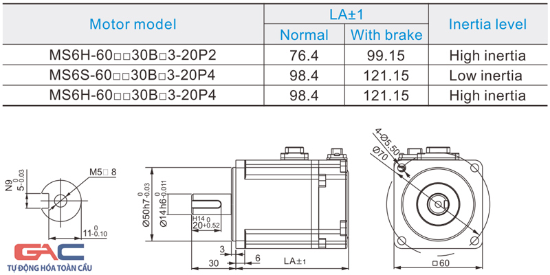 Bản vẽ mặt bích 60 (MS6-60)