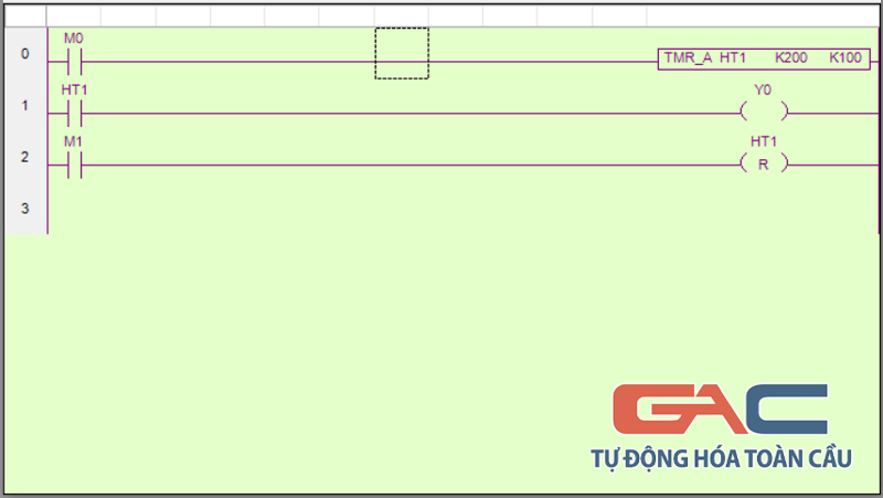 Sử dụng Timer trong lập trình Plc Xinje