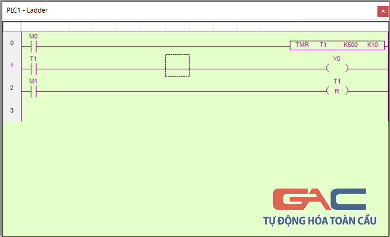 Sử dụng Timer trong lập trình Plc Xinje