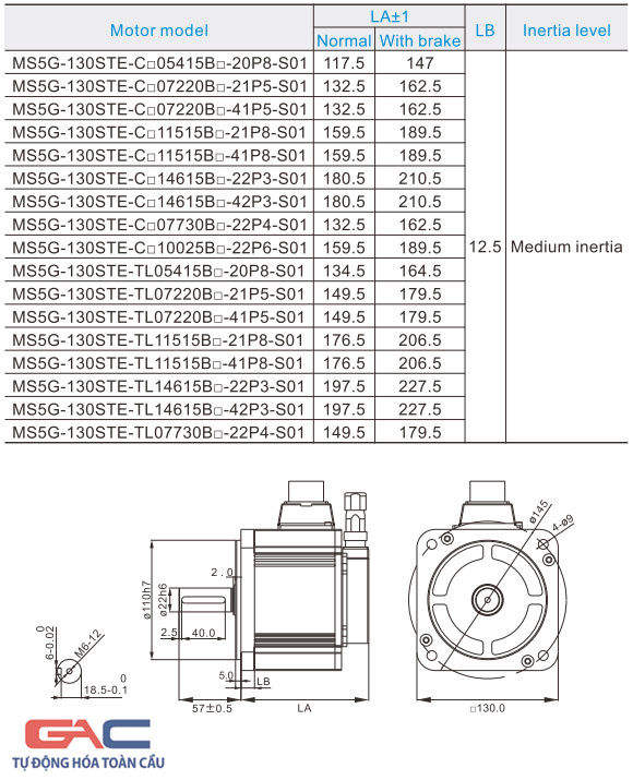 Bản vẽ mặt bích 130 (MS5-130)