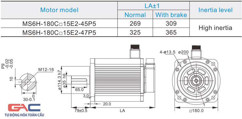 Bản vẽ mặt bích 180 (MS6-180)