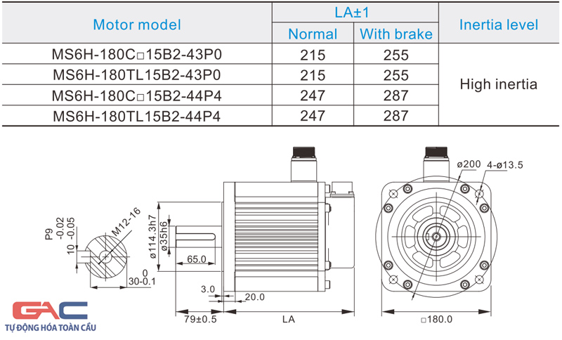 Bản vẽ mặt bích 180 (MS6-180)