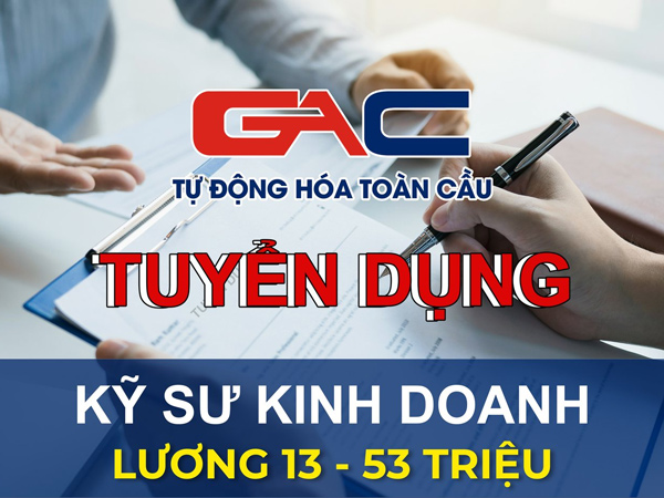 Tuyển dụng kỹ sư kinh doanh
