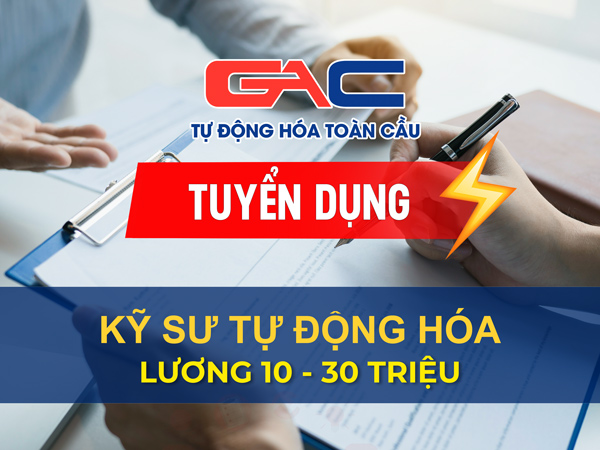 Tuyển dụng kỹ sư tự động hóa